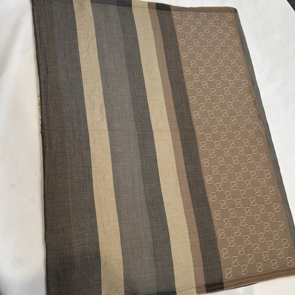 Authen Gucci oversized scarf - Picture 4 of 13